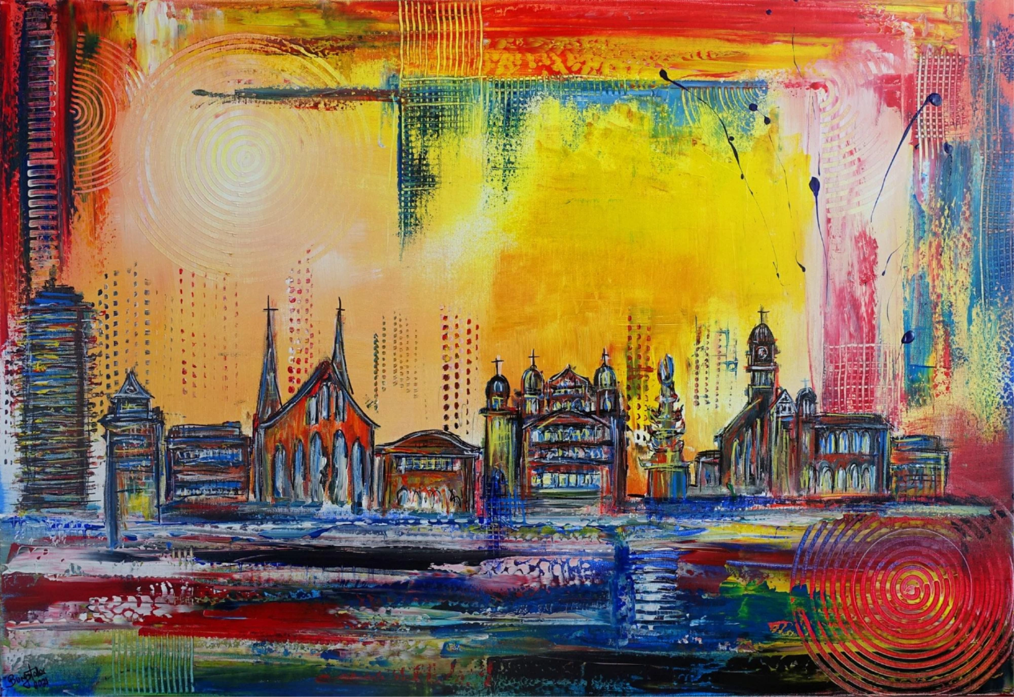 Augsburg Skyline