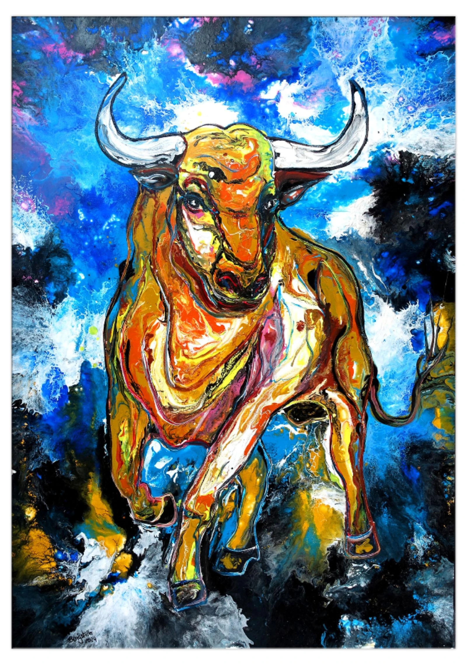 Bailador Wandbild Stier 