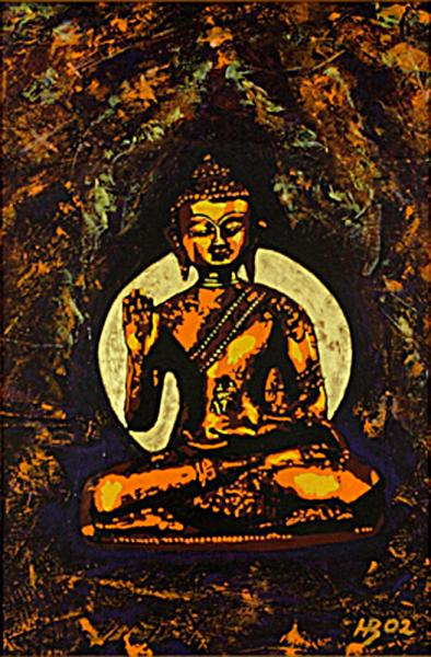 Sitzender Buddha II