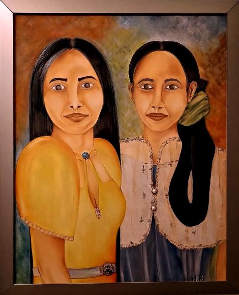 Filipina Faces: Vian and her Mother