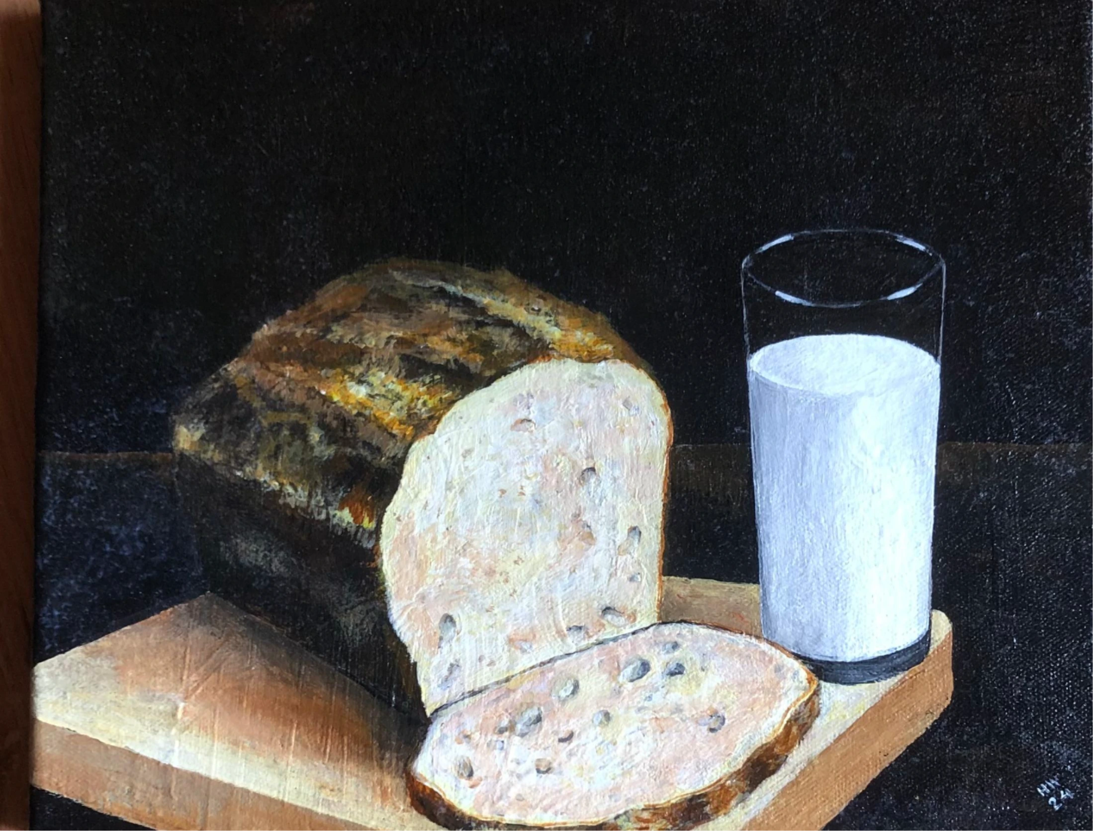 Abendbrot mit Milch