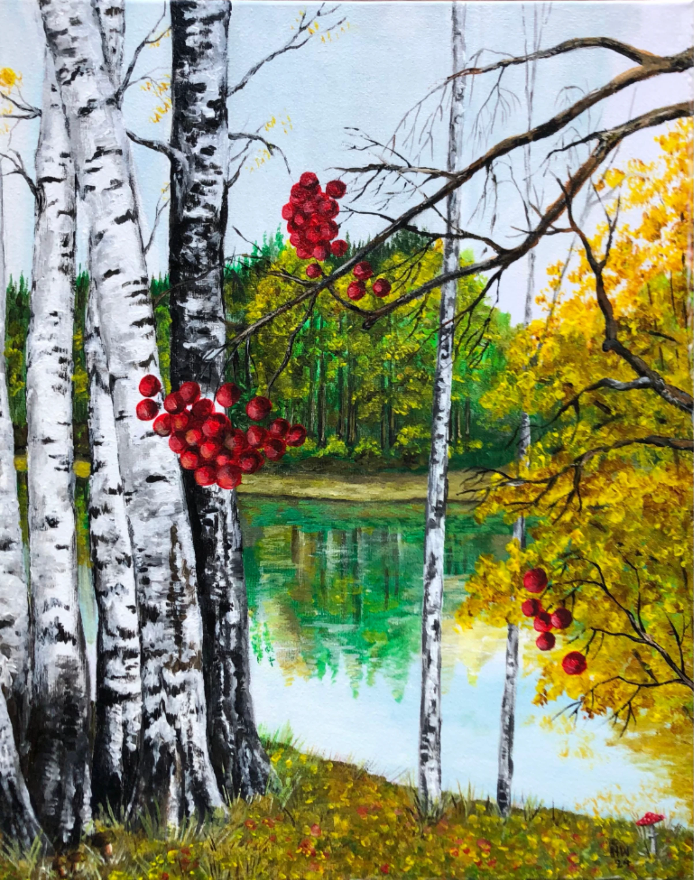 Herbst am Fluss