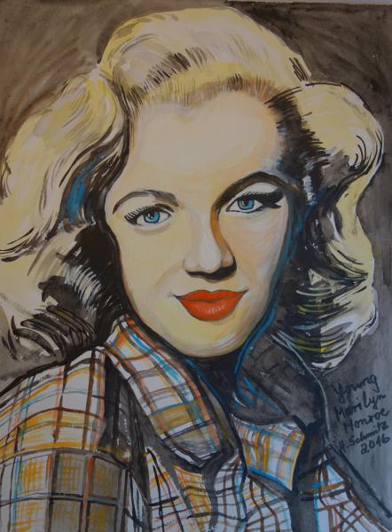 Portrait Marilyn Monroe