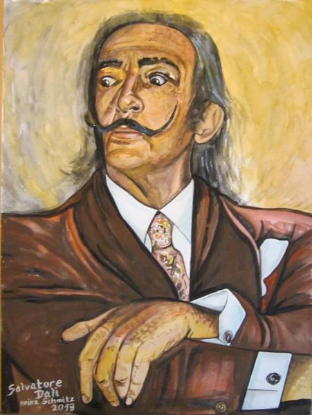 Portrait Salvatore Dali