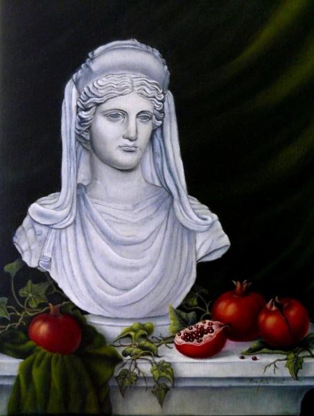 Demeter and the Pomegranates /painting in private property
