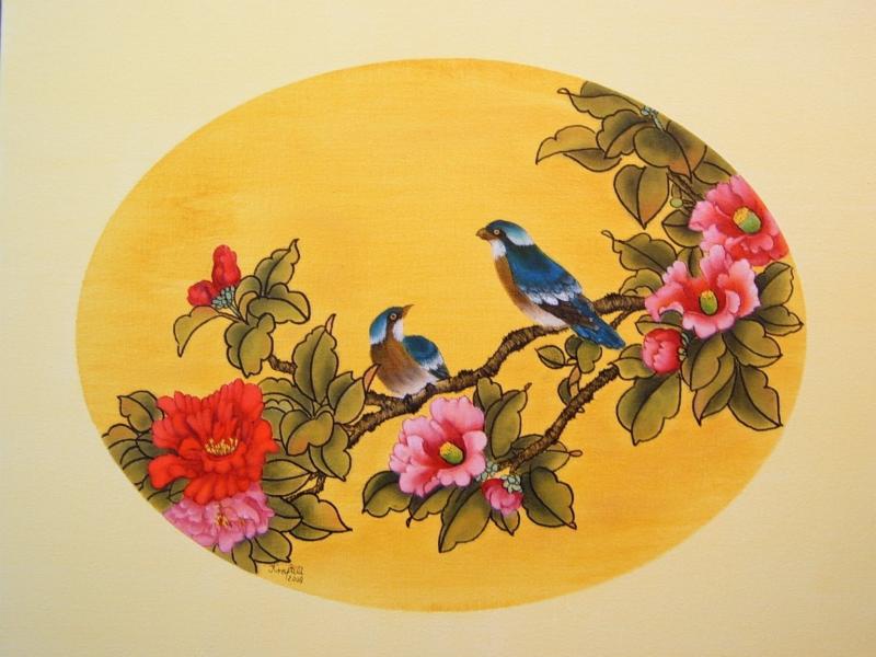 Flowers and Birds