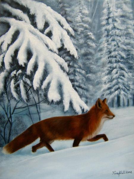 Fox in Snow