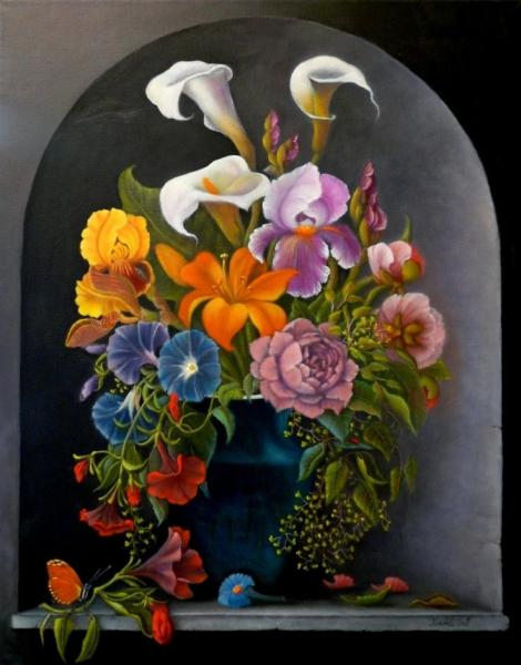 Still Life with Flowers in a Vase