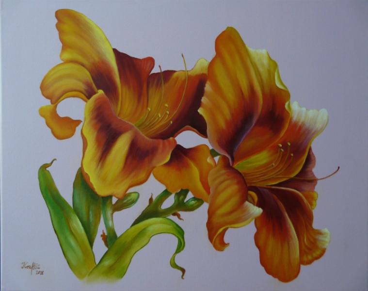 Two Lilies