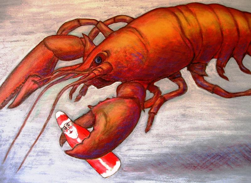The lobster's revenge!