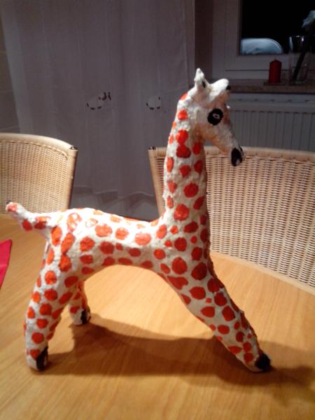 afrikanische Langhalsgiraffe