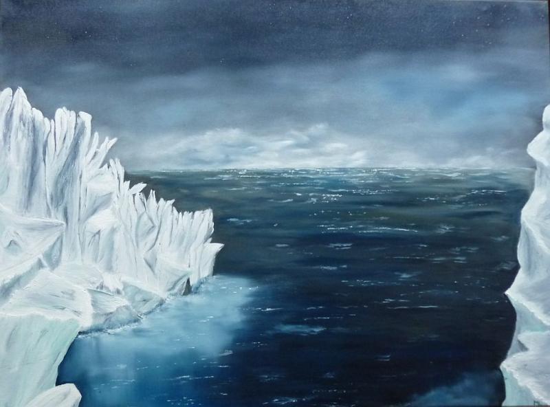 Eisberge am Nordpol