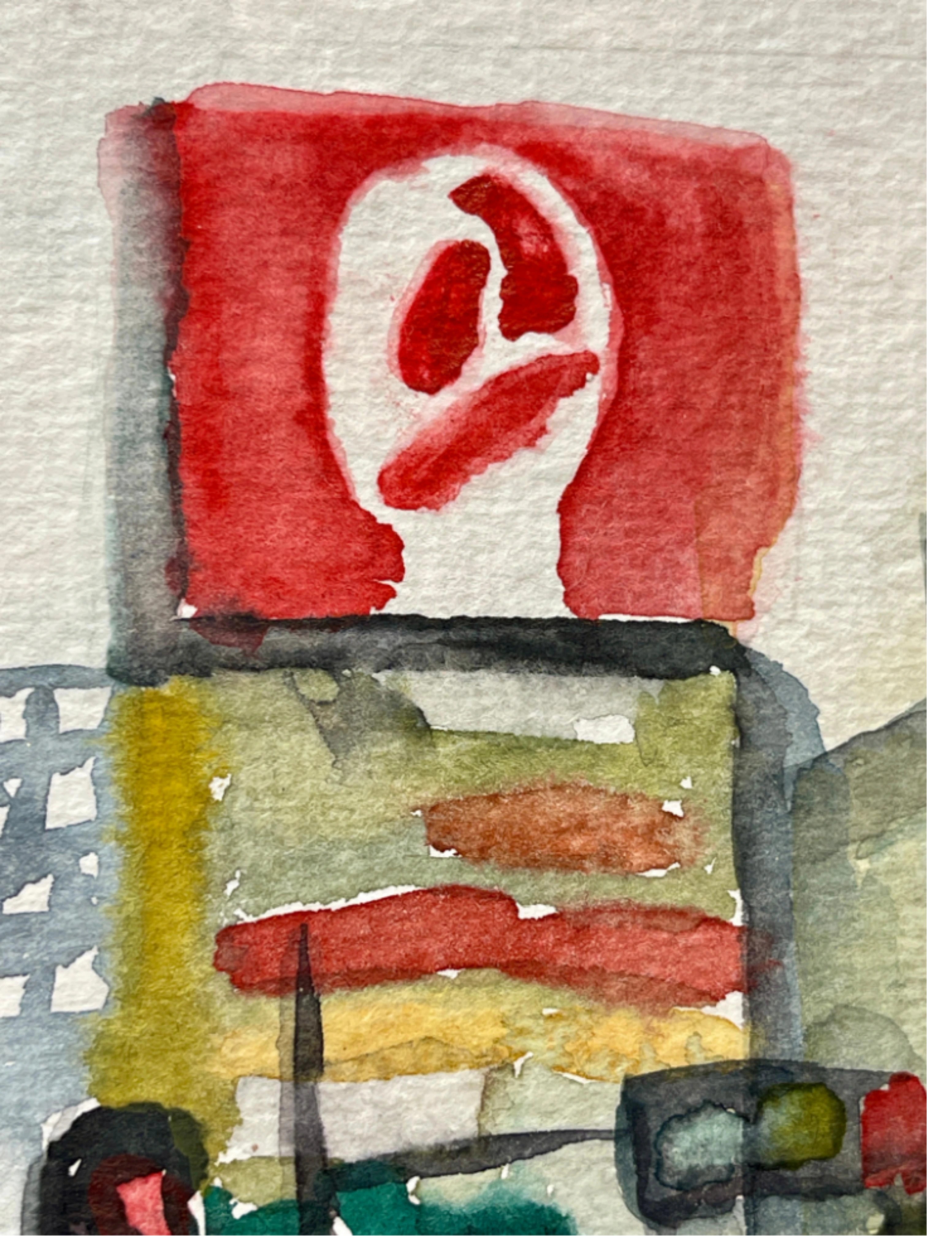 Aquarell Frau mit Regenschirm Surkow art
Künstler Paul Surkow 