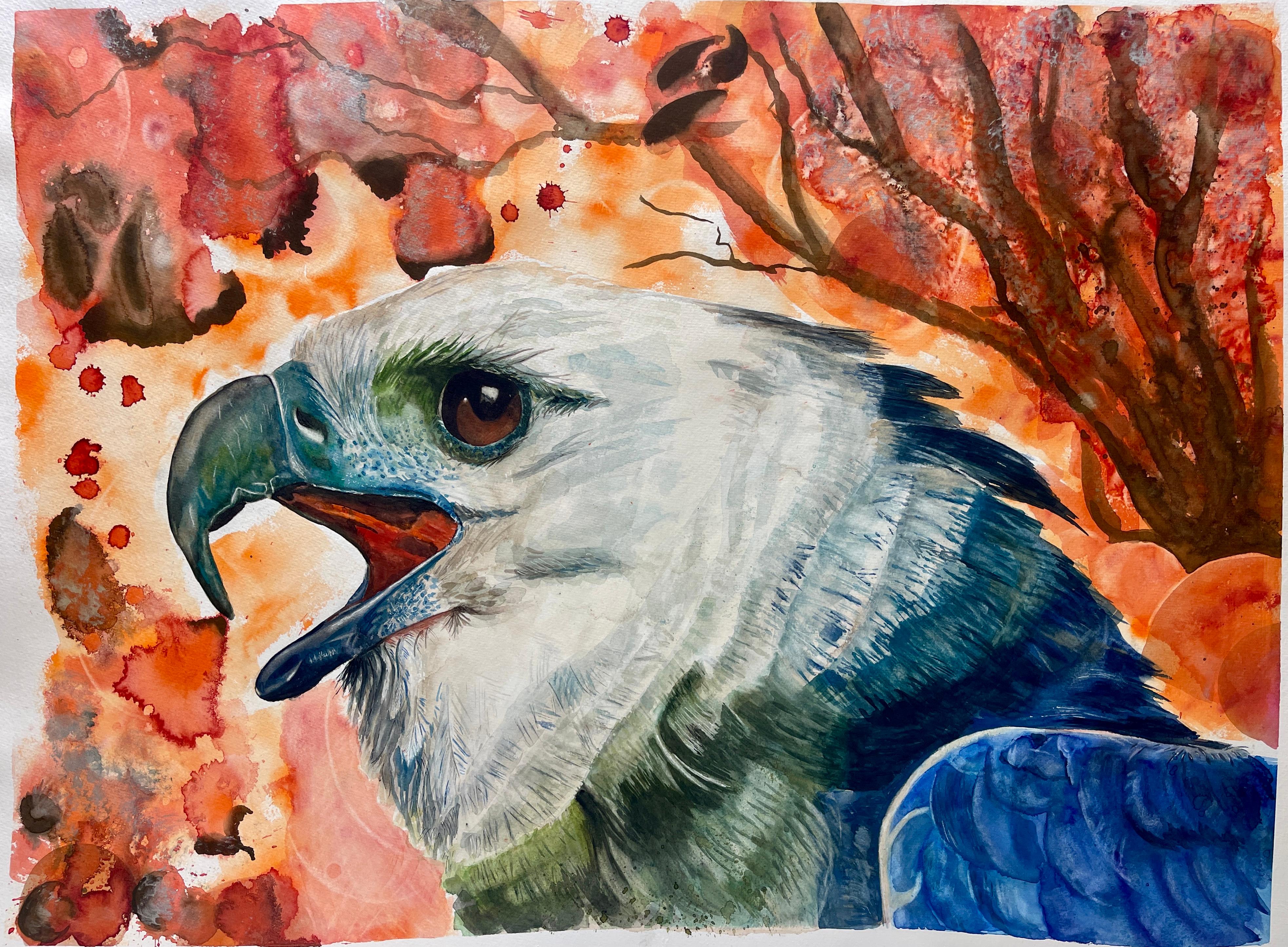 Aquarell Harpyie Greifvogel Surkow Art
Künstler: Paul Surkow