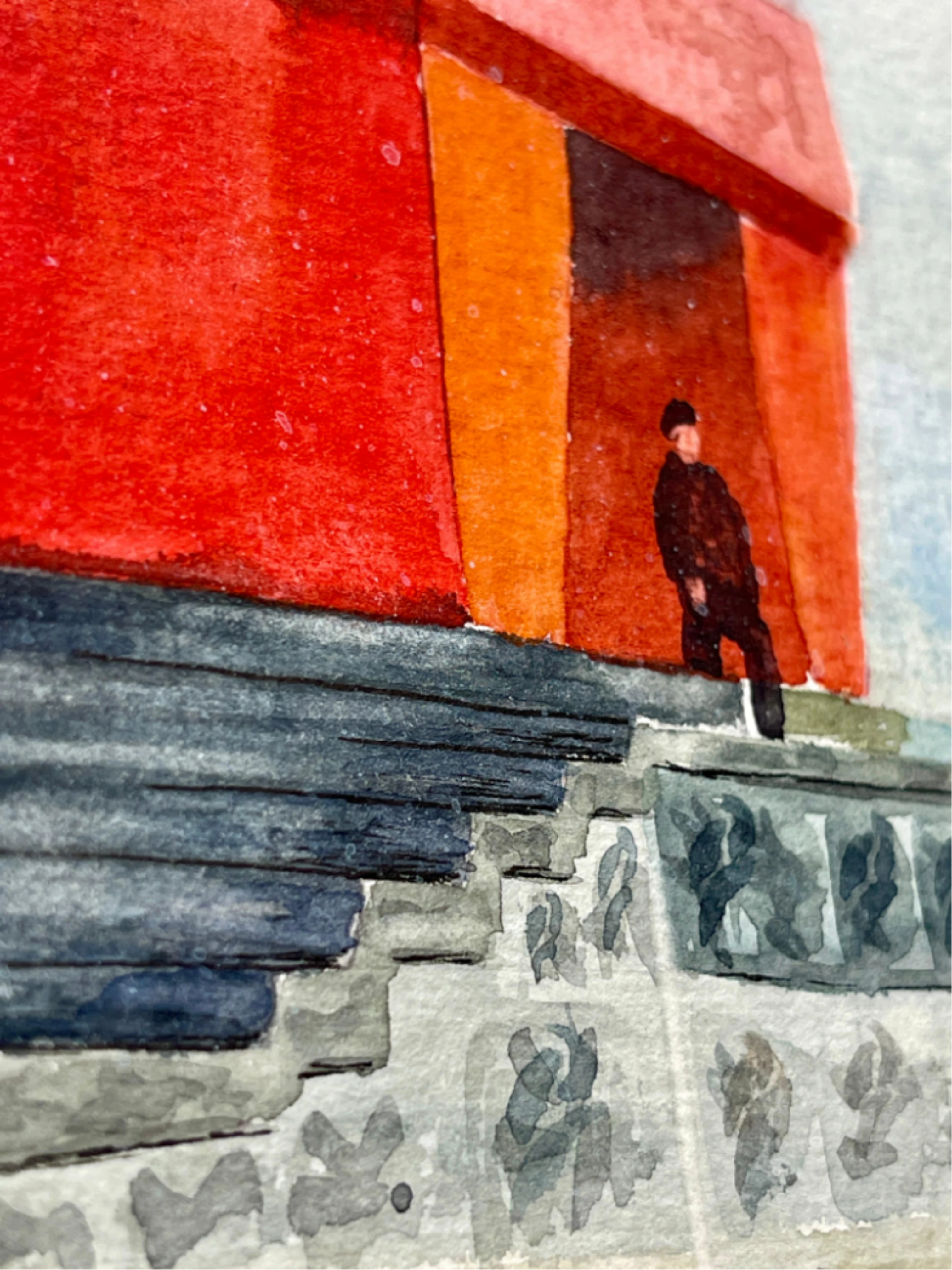 Aquarell Leuchtturm Pferd Surkow Art
Künstler Paul Surkow