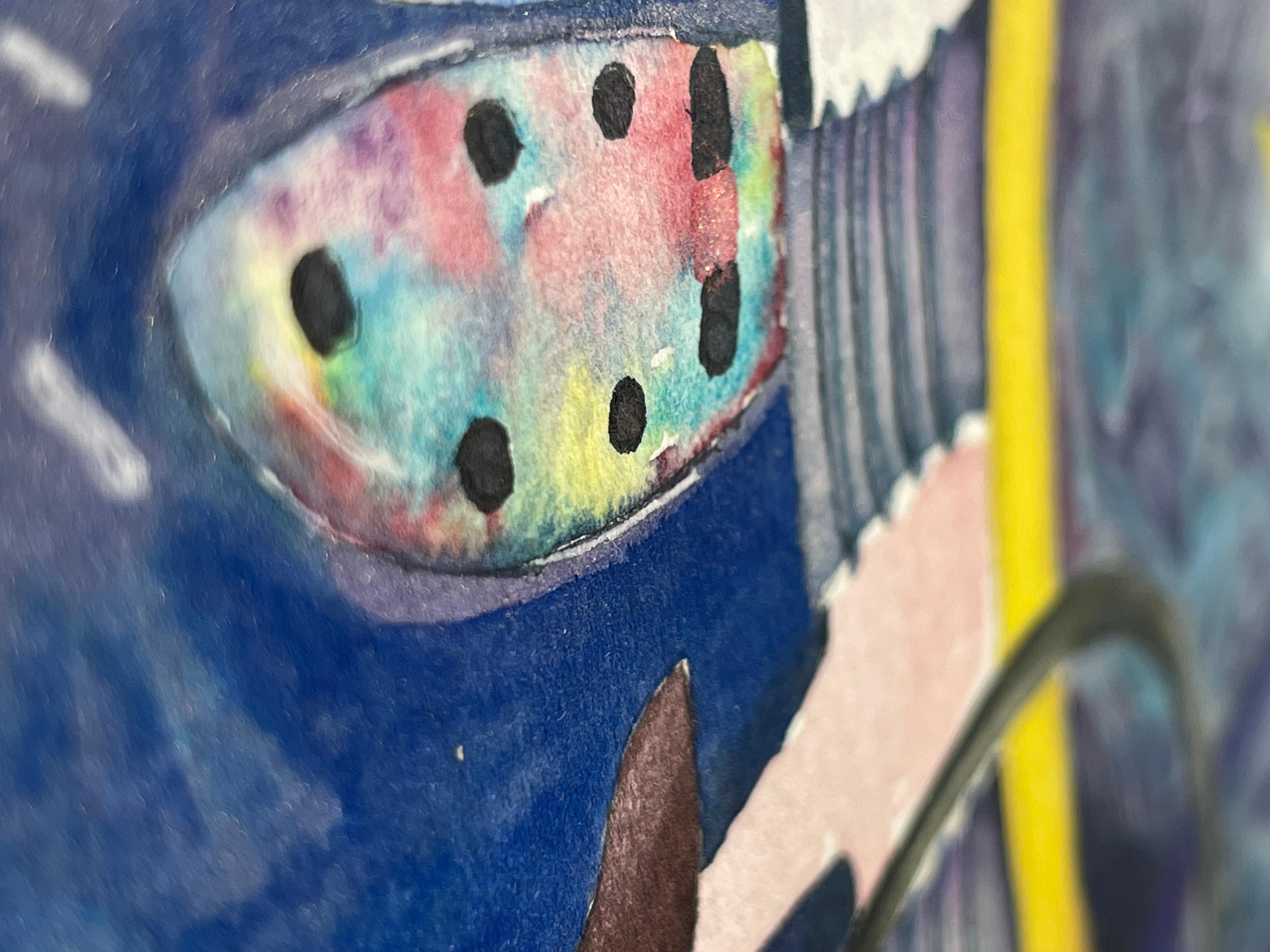 Aquarell Spaceman Surkow Art
Künstler: Paul Surkow