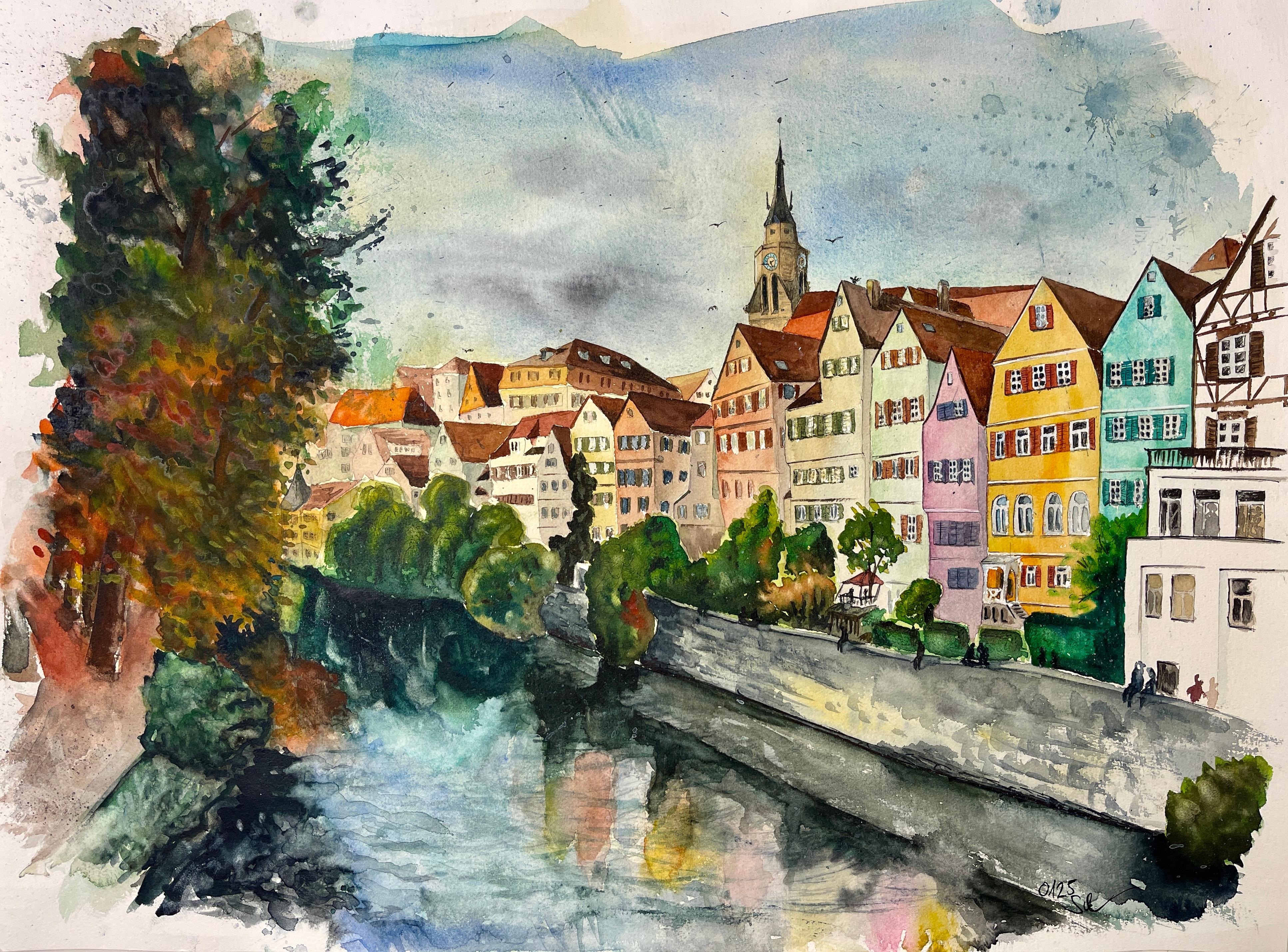 Aquarell Tübingen Panorama 2025 Surkow Art
Künstler: Paul Surkow
