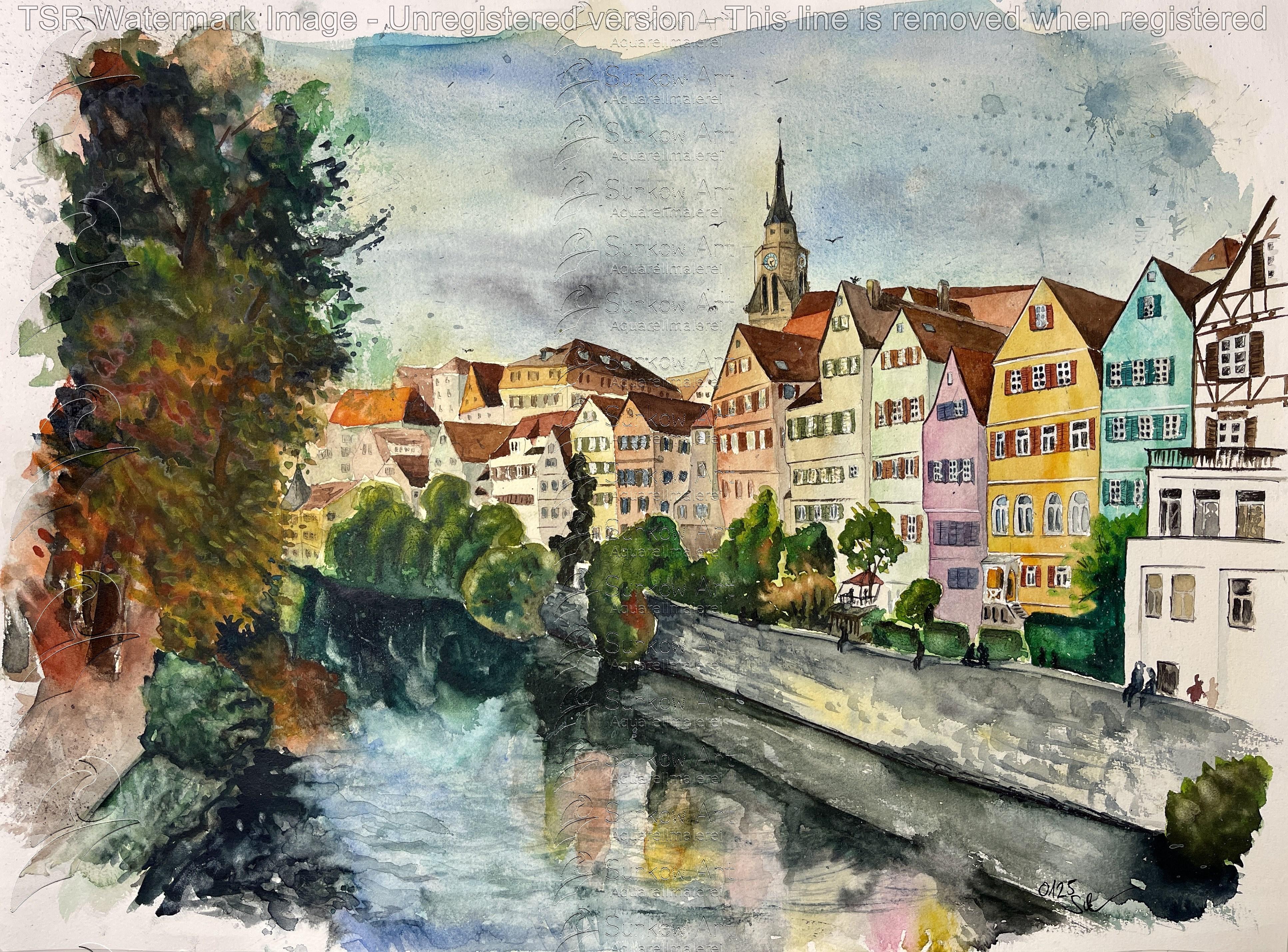 Aquarell Tübingen Panorama 2025 Surkow Art
Künstler: Paul Surkow