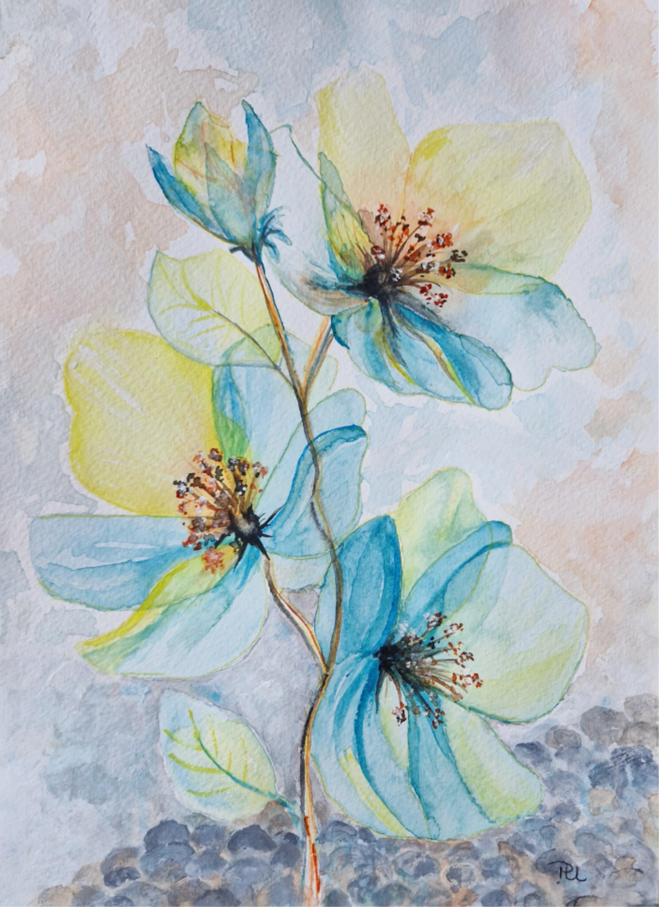 Blaue Blumen
