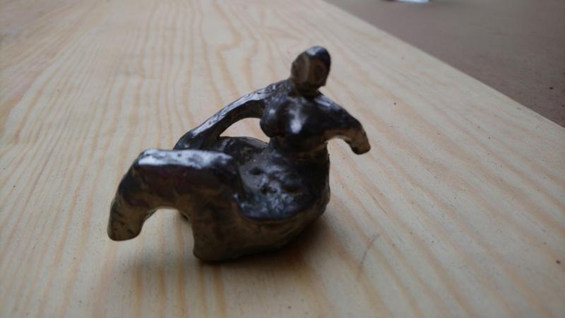 Figurine in Blei 