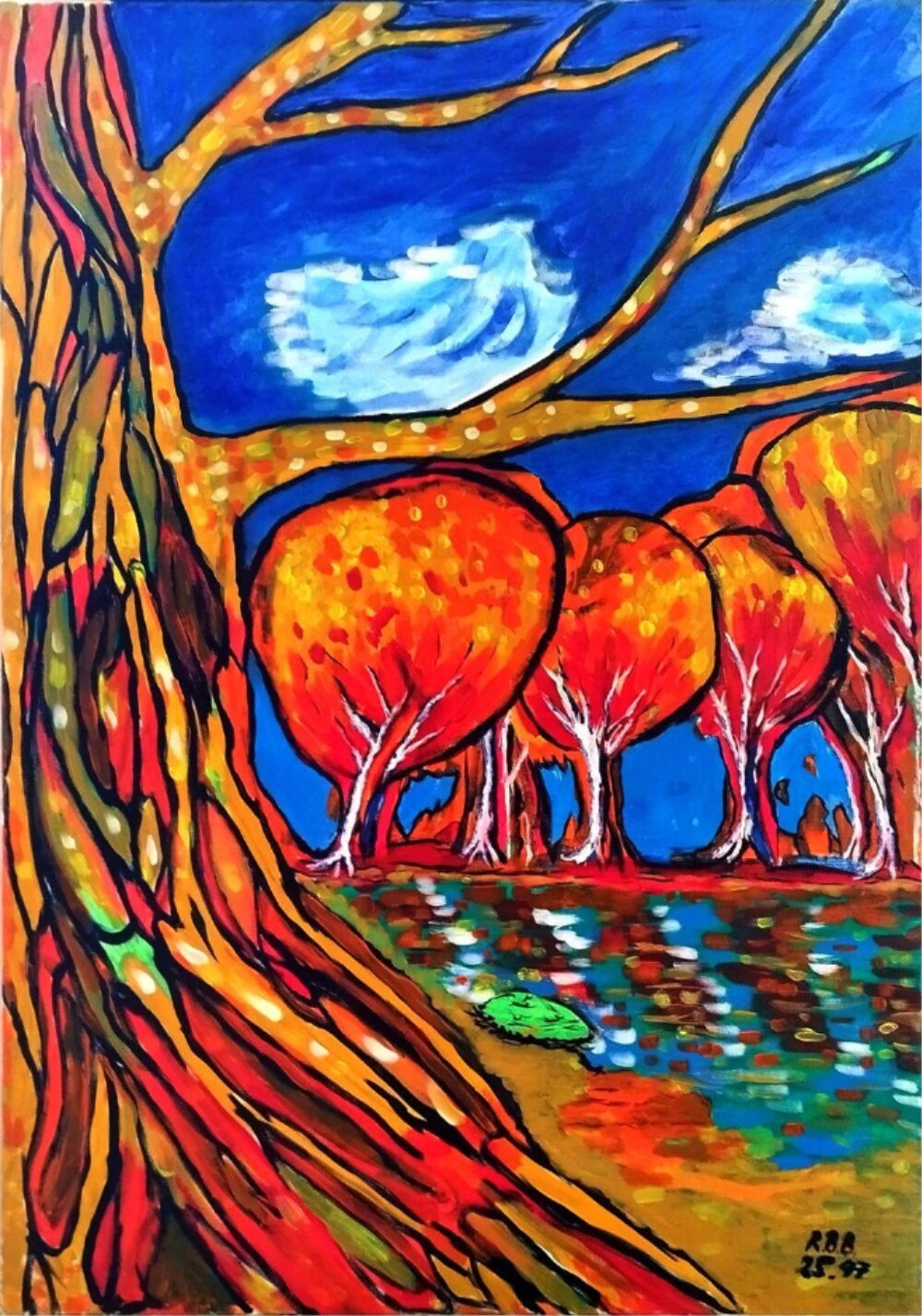 Werk 47 in 2024
Größe: 70 cm * 100 cm