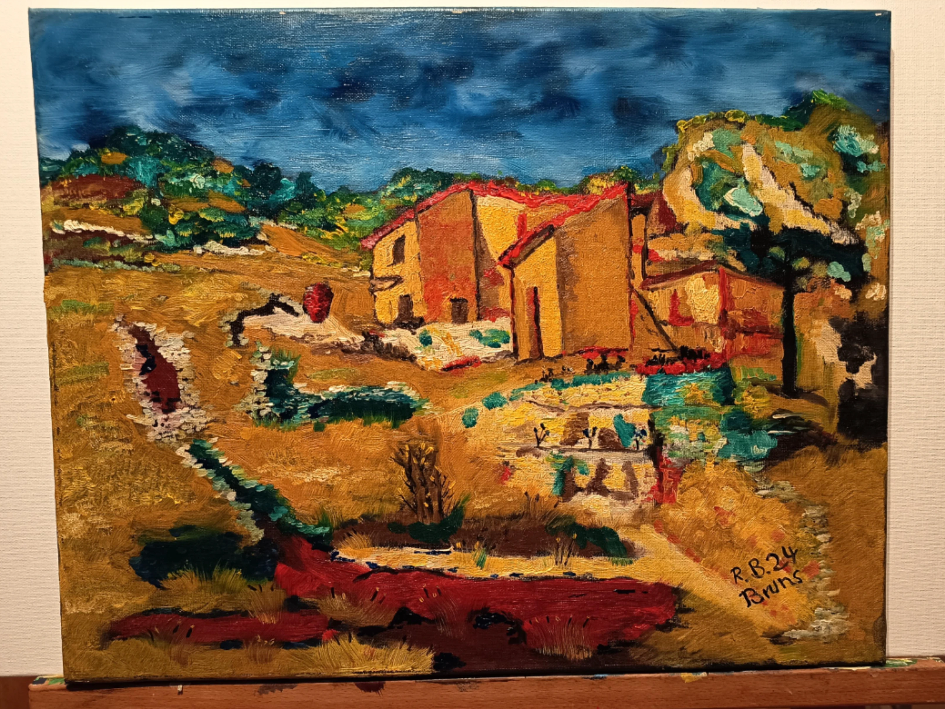 Copy Paul Cézanne, Häuser in der Provance