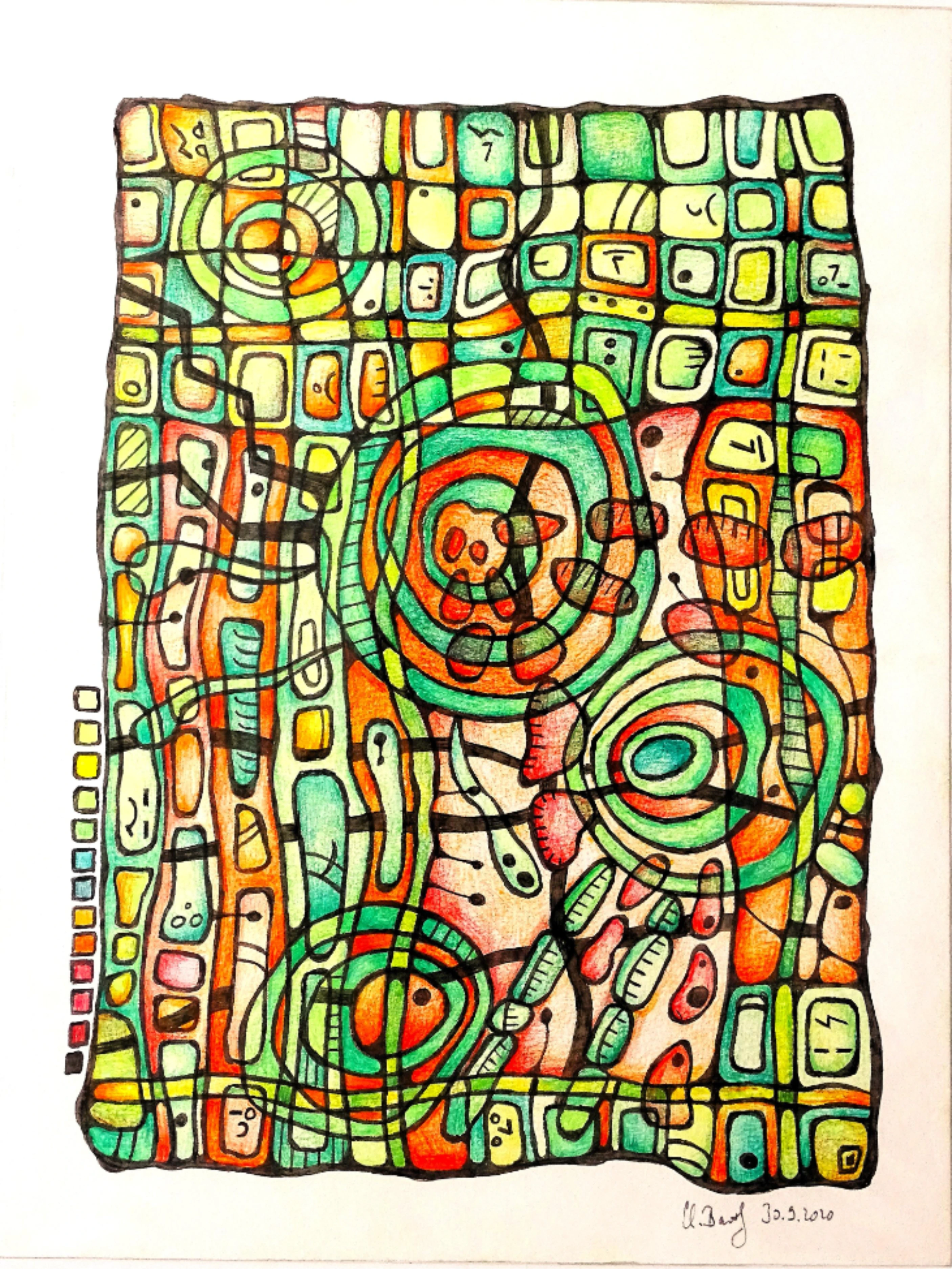 "FREI NACH HUNDERTWASSER"