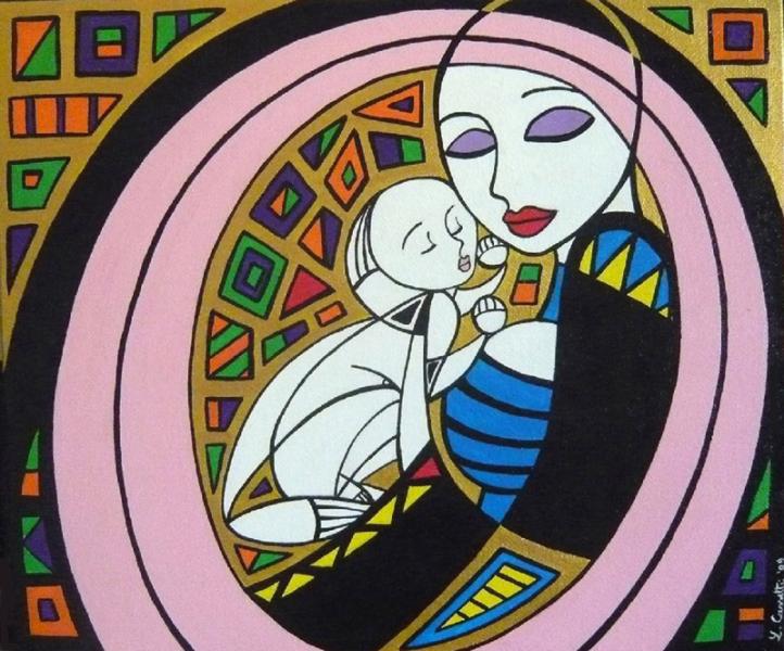 Madonna con bambino (Madonna and child)